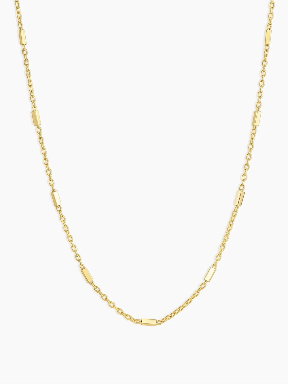 Gorjana Tatum Gold Interlocking Necklace, NWOT - Picture 2 of 4
